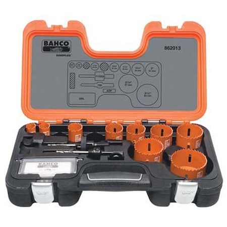 Williams Bahco Professional Holesaw Set 13-Pcs 862013